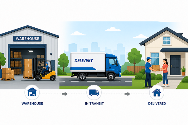 Delivery tracking updates